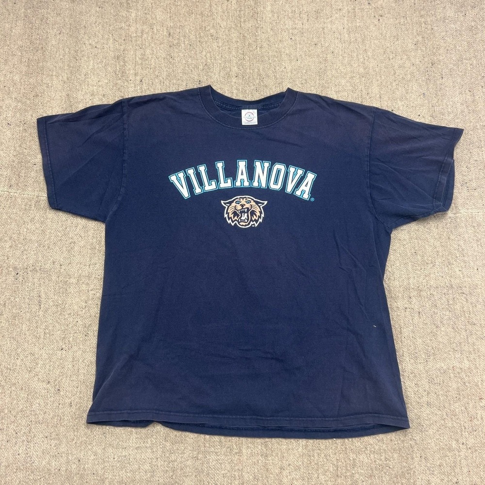 Vintage Villanova Wildcats Shirt Mens XL Blue 1990s